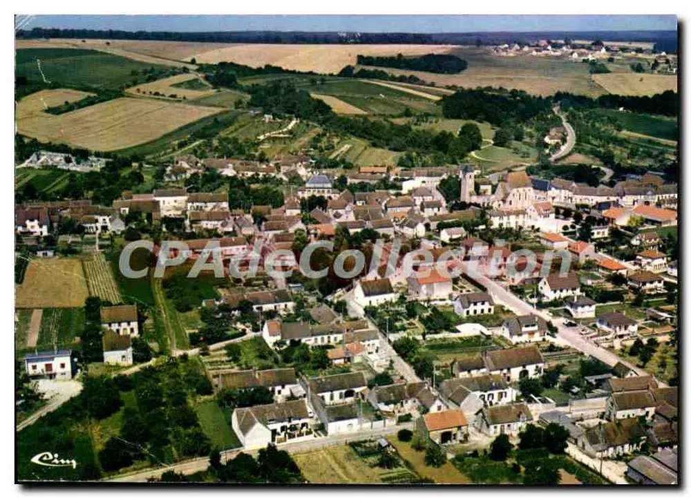 Bussy-en-Othe (Yonne) — Vista general aérea — Combière Imprimeur - Anverso