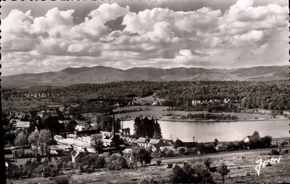 Der See der Schmieden und die Kette der Vogesen — Belfort (Territorium) — Fotoausgabe J. Malche, Nr. 207 - Vorderseite