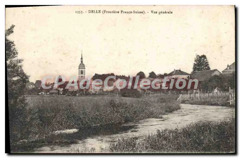 डेल (फ्रांस-स्निस बॉर्डर) - सामान्य दृश्य - अज्ञात एडिटर, श्रृंखला संख्या 1353 - आगे