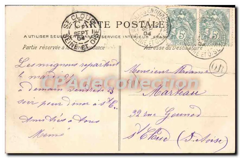 Arpajon — A Igreja — C.L.C. n°18 - Verso