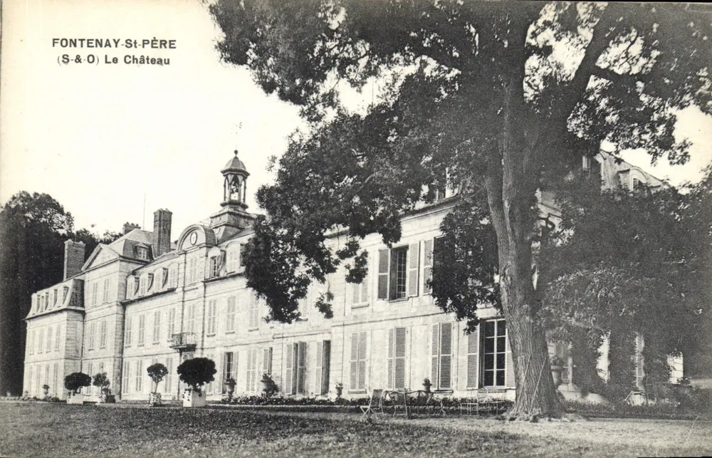Fontenay-St-Père — Schloss — S.&O. - Vorderseite