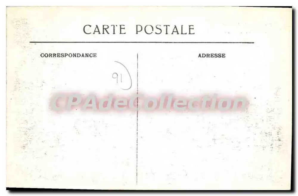 Fontenay-St-Père — Schloss — S.&O. - Rückseite