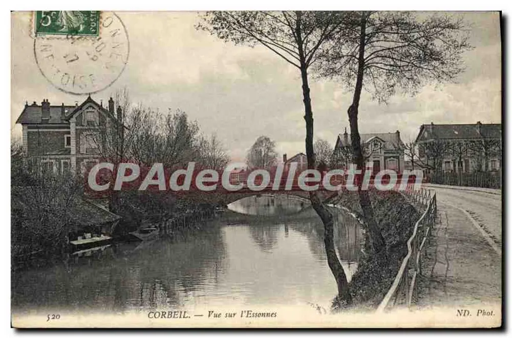 Corbeil — Vista sobre a Essonne — ND. Fot. - Frente