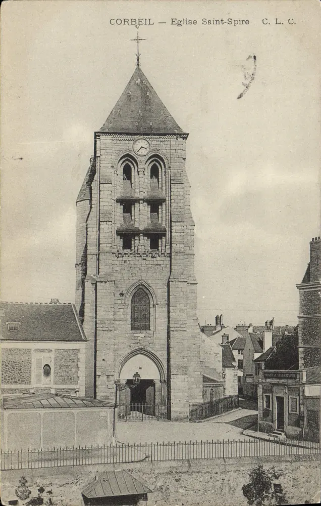 Corbeil — Kościół św. Spiry — C.L.C. - Awers