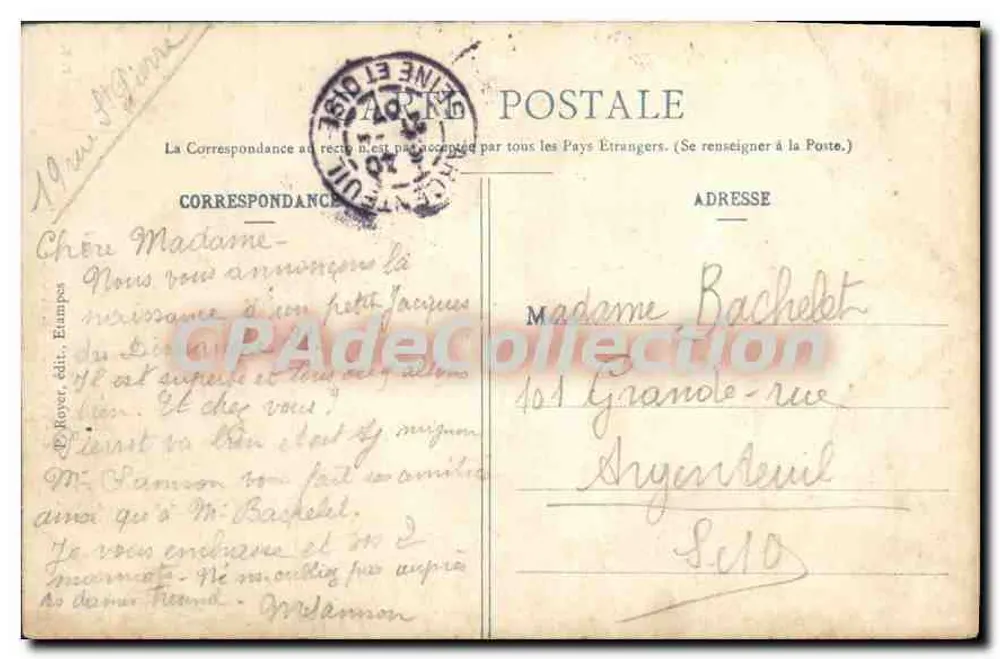 Dourdan (S.-et-O.) — Katedra — P. R. - Rewers