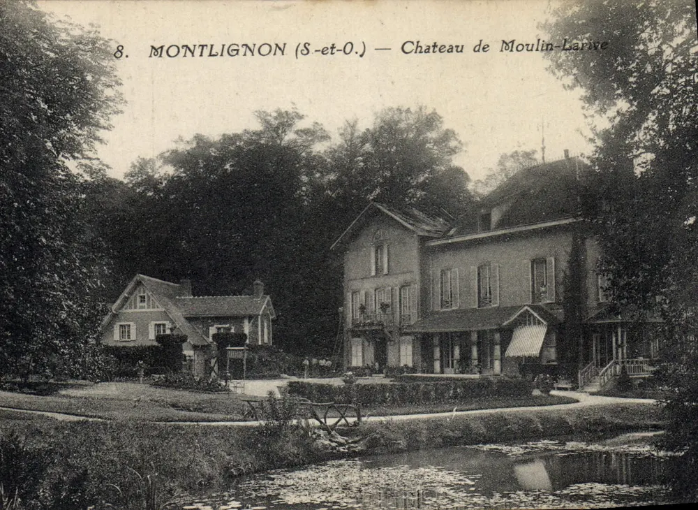 Montlignon (S.-et-O.) — Castelo de Moulin-Larive - Frente
