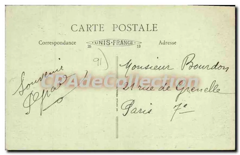Savigny-sur-Orge (S.-et-O.) — El Castillo, patio de honor — Thévenet, n°2 - Reverso