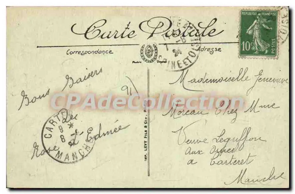 Ballainvilliers (S.-et-O.) — Die Kapelle des Schlosses — Edition Courtemanche, Juvisy (S.-et-O.) - Rückseite