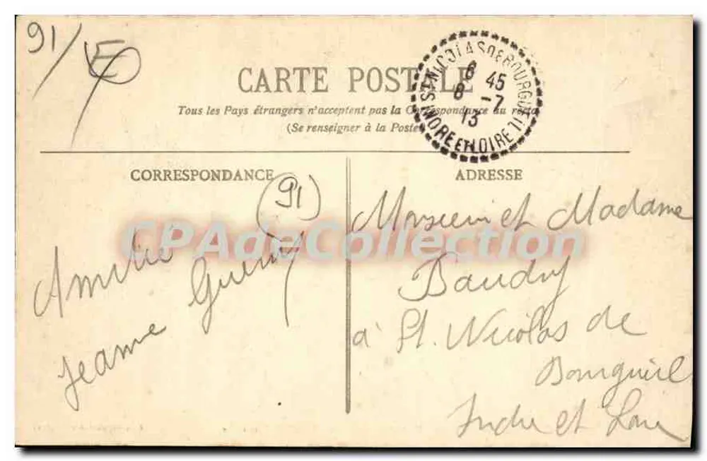 Epinay-sur-Orge — Una Partida de Canotaje — Jacques, fot.-édit., Epinay - Reverso