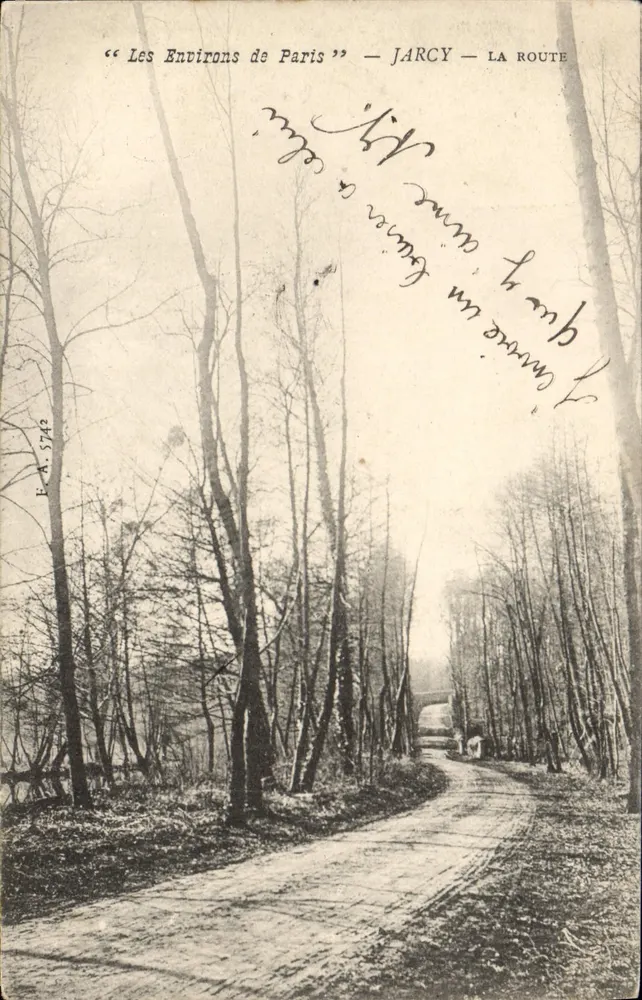 Jarcy — De Weg — De omgeving van Parijs — F.A. 5742 - Voorkant