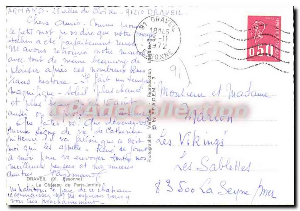 Het Kasteel van Parijs - Tuinen — Draveil (91) — Foto van CIM - Achterkant