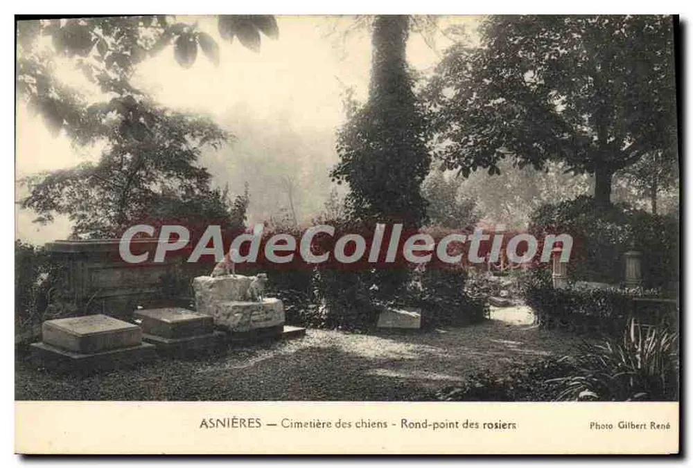 Asnières — Tierfriedhof - Rosen-Rundbogen — Foto Gilbert René - Vorderseite