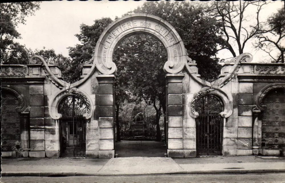 Tierfriedhof — Asnières-sur-Seine — Verlag ABEILLE CARTES - Vorderseite
