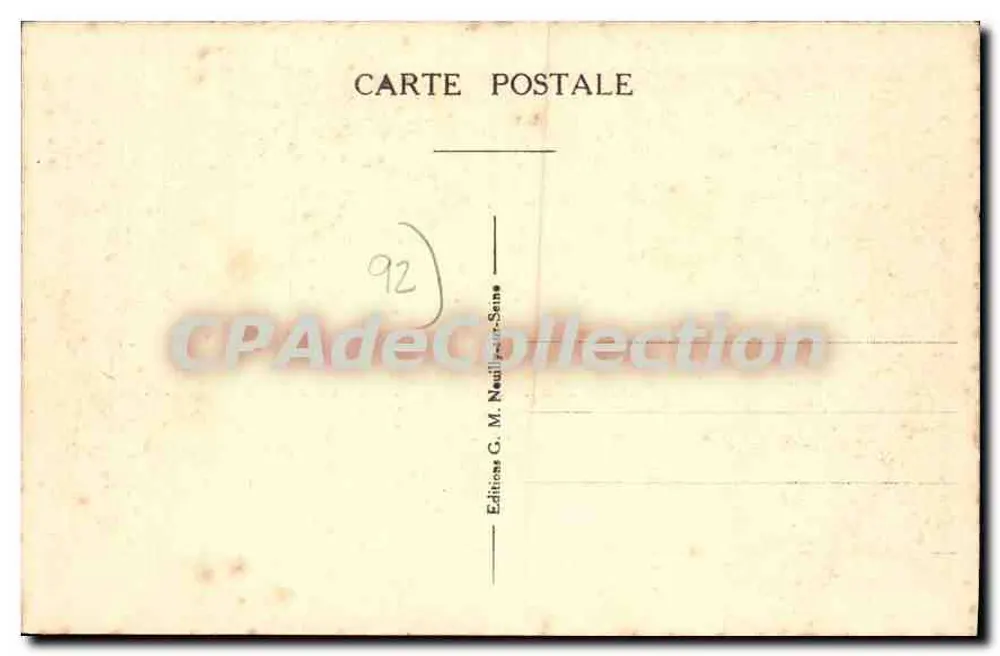 Neuilly-sur-Seine — Boulevard Victor-Hugo — Ediciones G. M. Neuilly-sur-Seine - Reverso