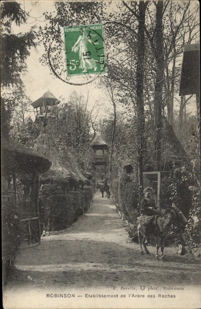 Robinson — Istituto dell'Albero delle Rocce — P. Javelle, fot. Robinson - Recto