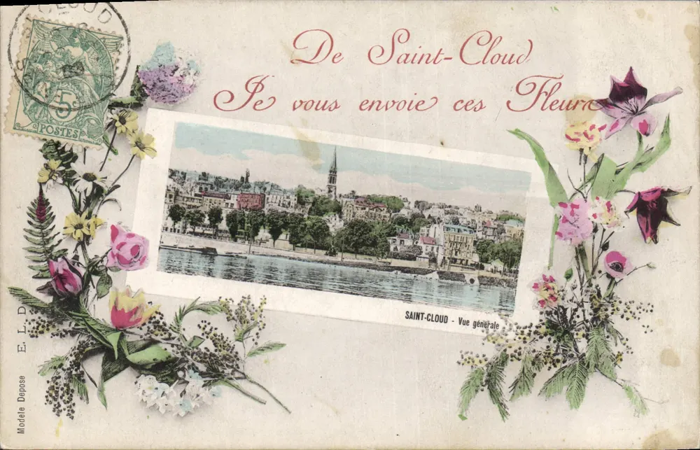 Saint-Cloud — Vista geral — E.L.D. Depose - Frente