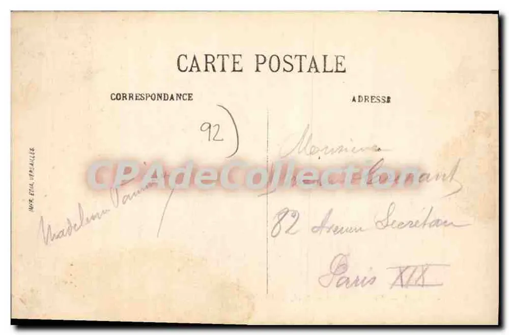 Saint-Cloud — Vista geral e o Ponte — LL. - Verso
