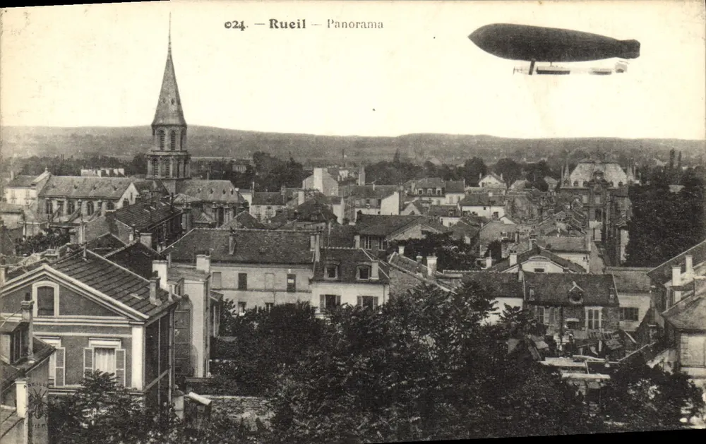 Rueil — Panorama — editor Delile, n° 024 - Frente