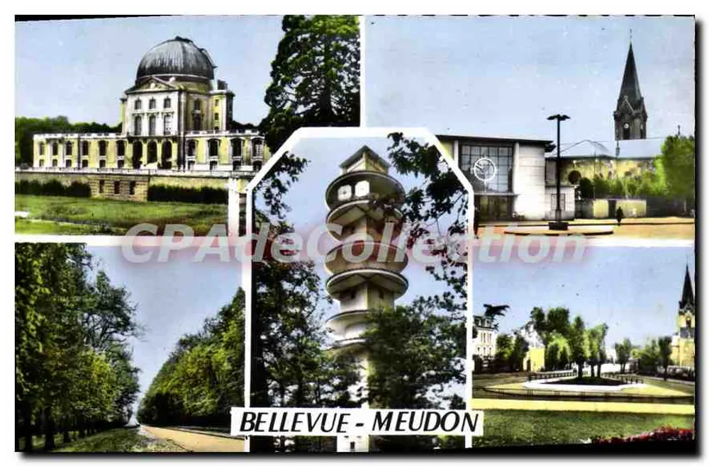 बेलव्यू - मेउडॉन — पैनोरमिक दृश्य — CPAdeCollection - आगे