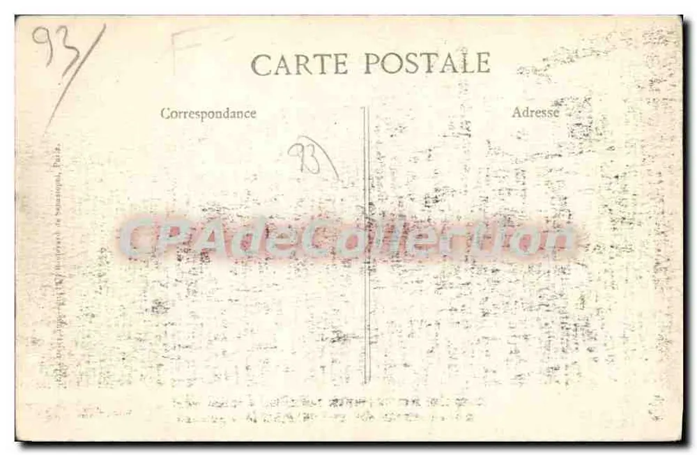 Explosão de Saint-Denis — Posto de Polícia e ruínas do Forte — Visé, Paris - Verso