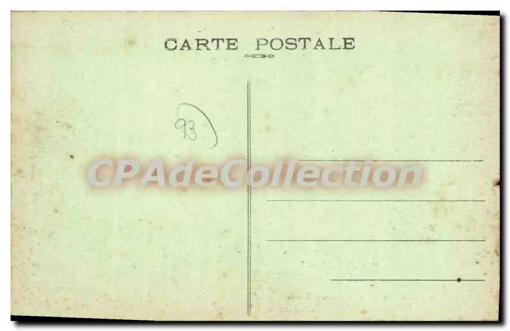 Villemonble (Seine) — Ein Unterholz, Verlag J. Jamin, 35, rue de Neuilly - Villemonble (Seine) - Rückseite