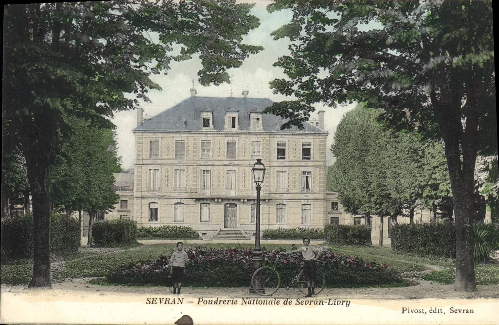 Sevran — Nationale Pulverfabrik Sevran-Livry — Pivost, Verlag Sevran - Vorderseite