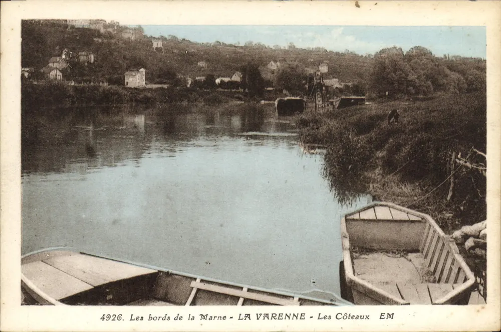 Ufer der Marne - LA VARENNE - Les Côteaux EM - Vorderseite