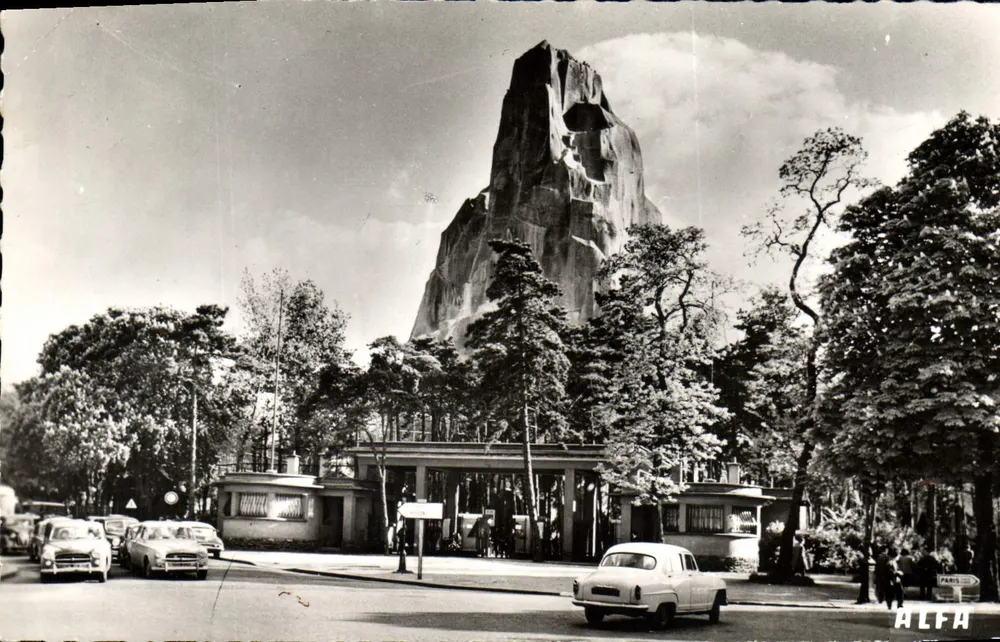 Der Felsen des Zoologischen Parks — Bois de Vincennes — Edition ALFA, Paris - Vorderseite