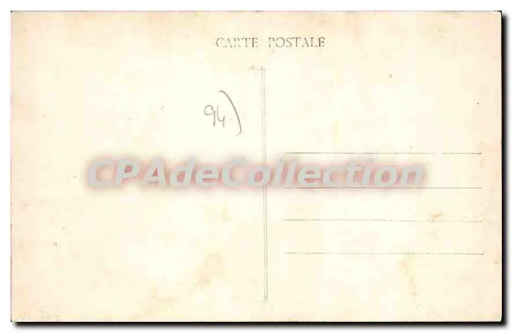 Villiers-sur-Marne (S.-et-O.) - O Sanatório — Edição Claveil, n°8 - Verso