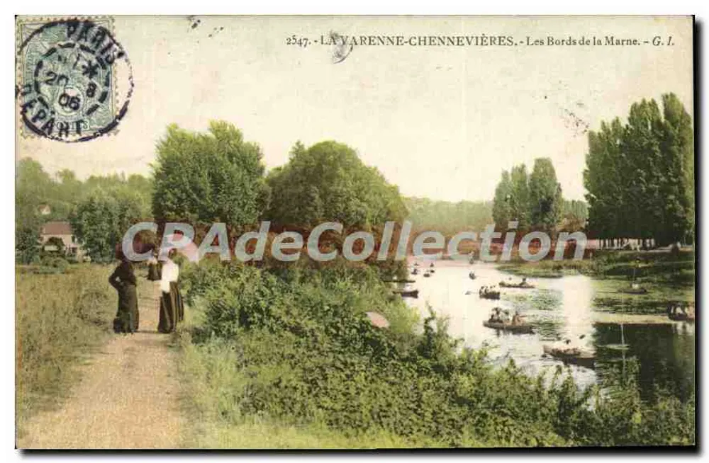 La Varenne-Chennevières — Die Ufer der Marne — G. I. - Vorderseite