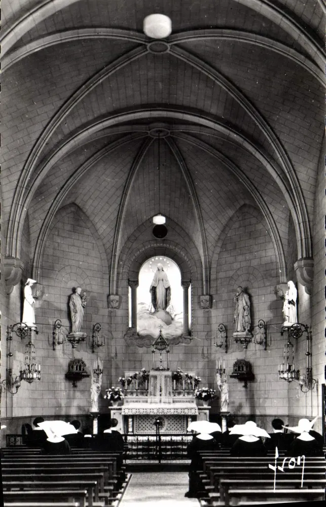 L'HAY-LES-ROSES (Seine) — Maison SAINT-VINCENT DE PAUL — Die Kapelle — Éditions d'Art Yvon, Nr. 1 - Vorderseite