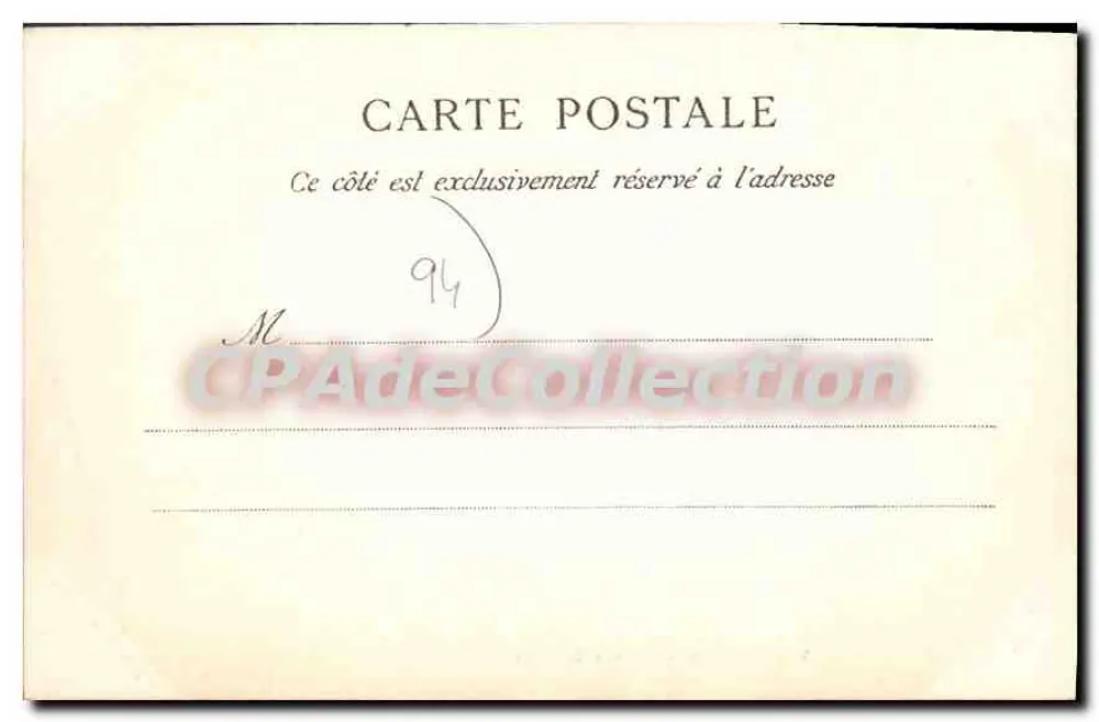 Vincennes — Entrada do Forte - Verso
