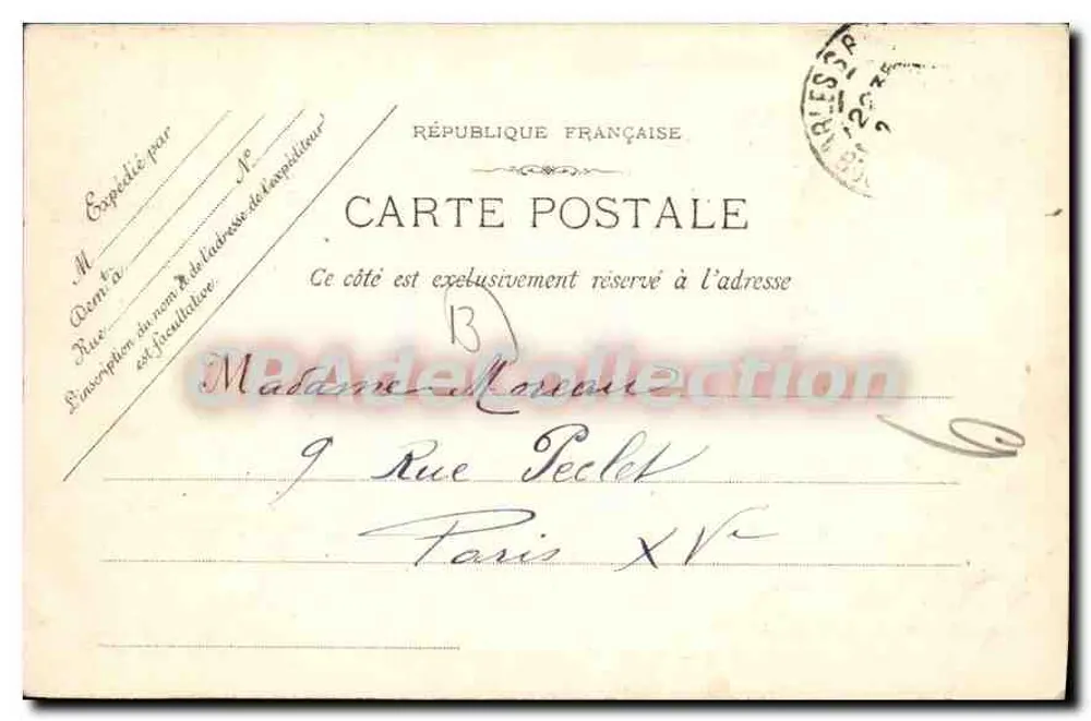 Arles — Tor der alten Mauern — Sammlung H. Bert Aux Voyageurs, Avignon — Nr. 1834 - Rückseite
