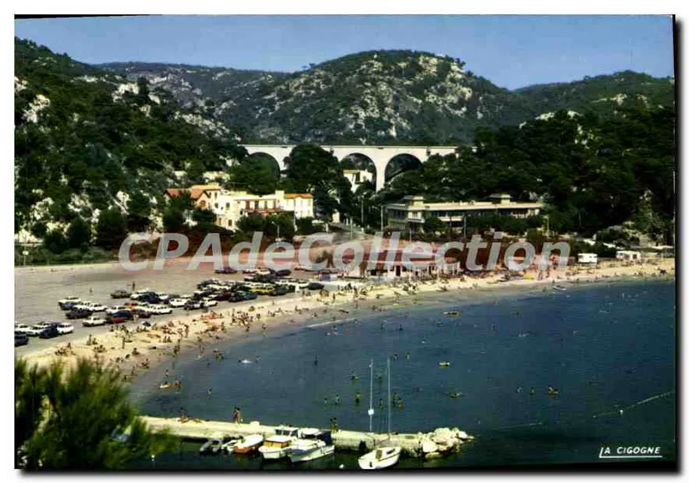 Spiaggia dei Tamaris — Carry-le-Rouet (Bouches-du-Rhône) — La Cigogne - Recto