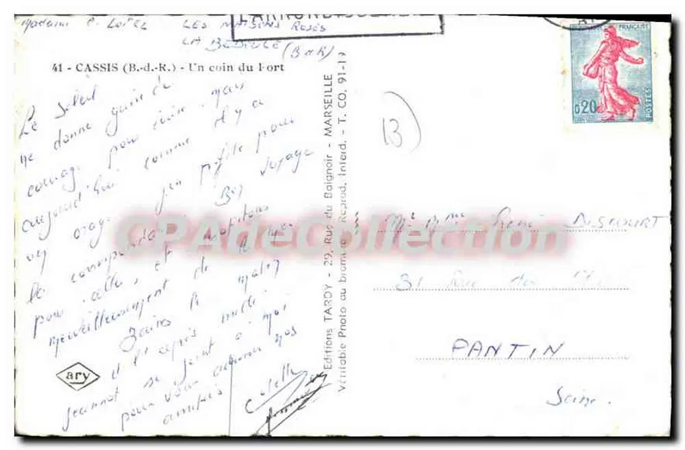 कैसिस के बंदरगाह — फोर्ट के एक कोना — एडिशन अरी - पीछे