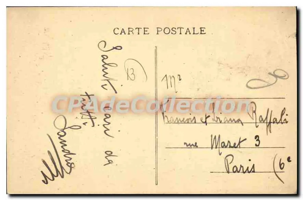 Anse de Figueerolles — La Ciotat — Editor La Ciotat, n° 3136 - Verso