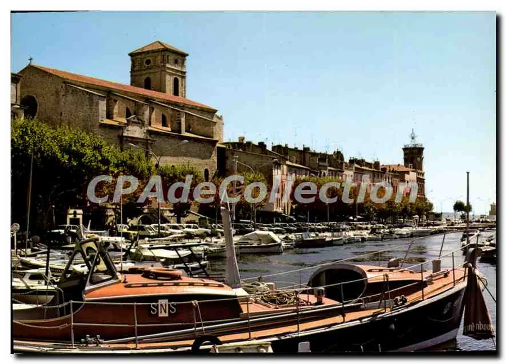 La Ciotat (B.-du-Rh.) — Der Hafen und die Kirche — Imprimerie de France - Vorderseite