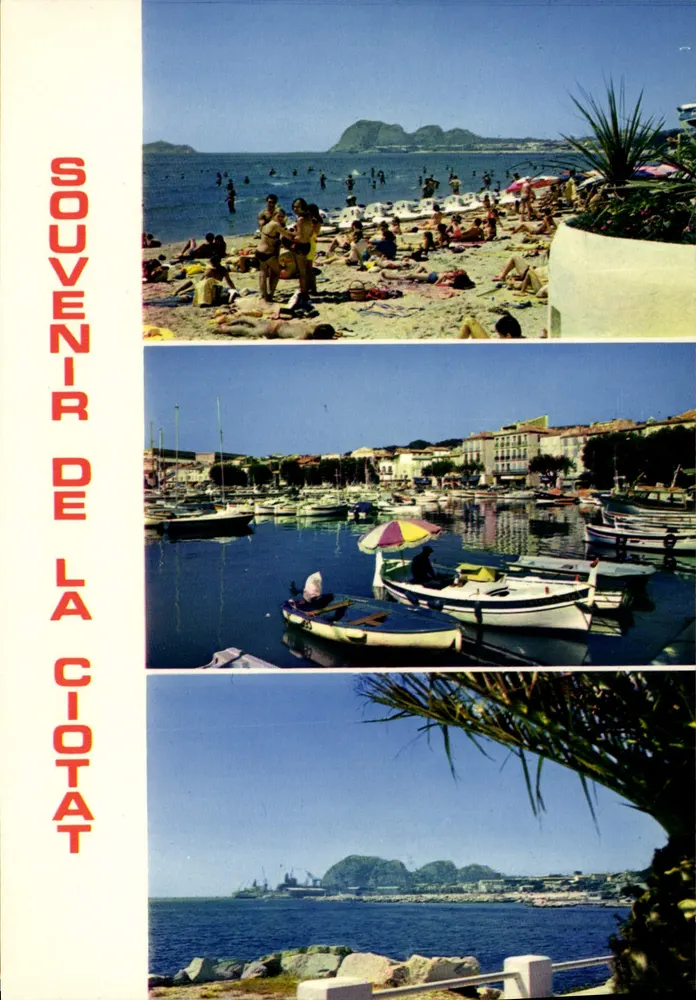 Ciotat — Lembrete da Ciotat — Edições 'La Cigoume' Hachette - Frente