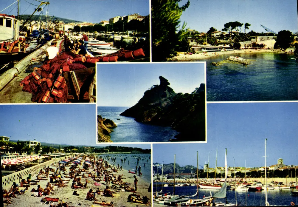 La Ciotat — vista panorâmica — Edições Hachette - Frente