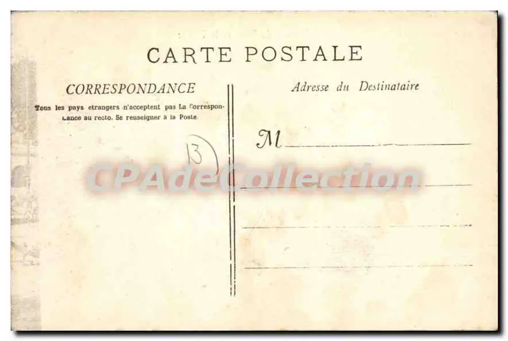 Marseille - Kolonialausstellung - Innenraum des Palastes von Tunesien — Phototypie E. Lacoire, Marseille, n°42 - Rückseite
