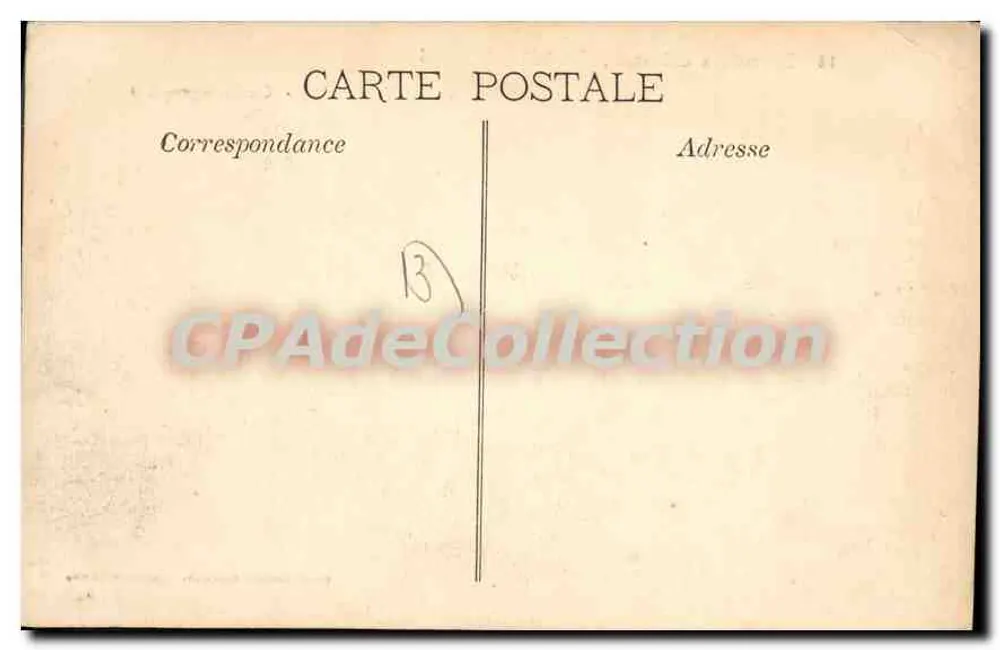 Kolonialausstellung, MARSEILLE 1906 — Palast des Meeres - Ozeanographie — Photo-ateliers Baudouin-Vincent, Marseille - Rückseite
