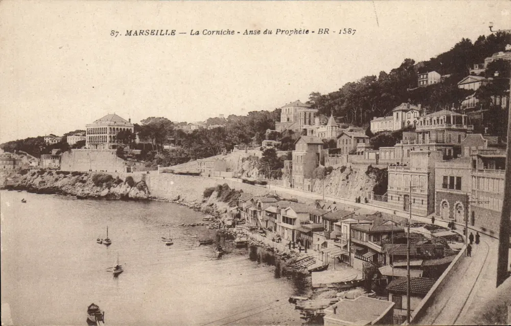 Marseille — A Corniche — Anse do Profeta — BR - 1587 - Frente