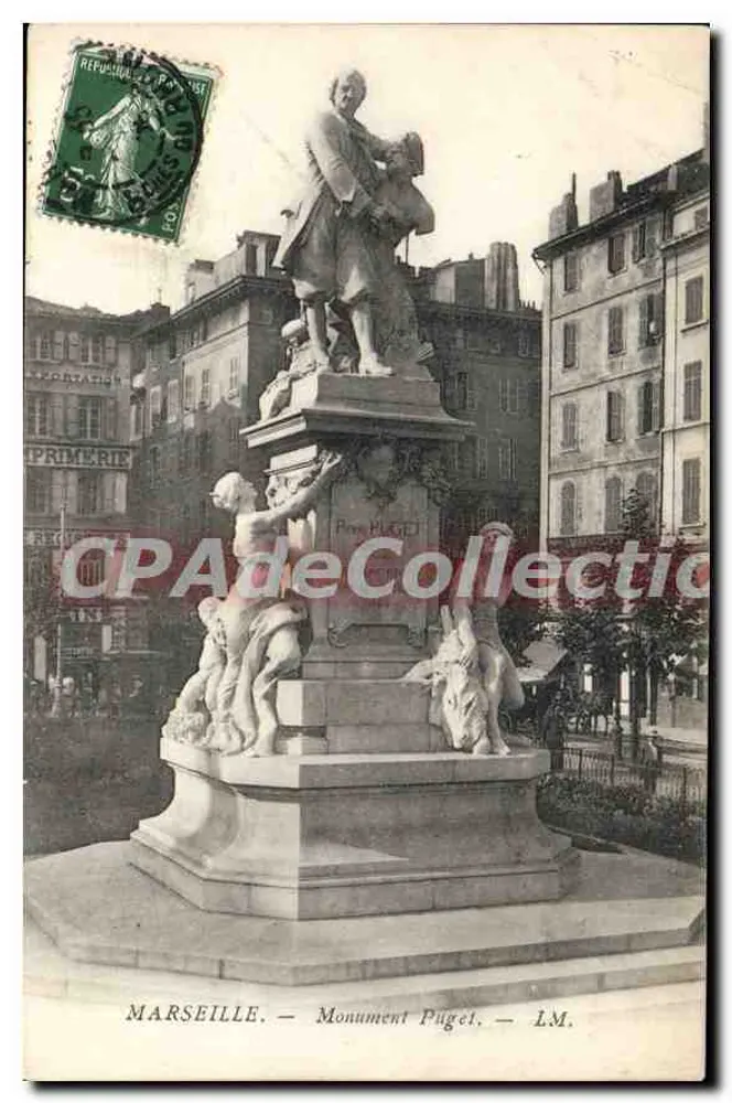 Marselha — Monumento Pugel — LM. - Frente