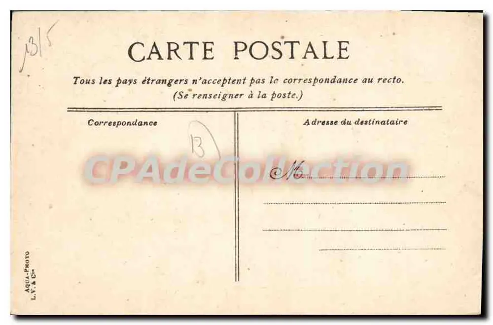 Porta da Anam — Exposição Colonial de Marselha 1906 — L.V. & Ch. - Verso