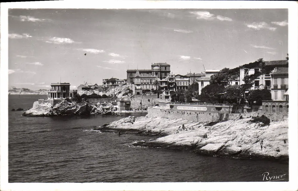 Passeio da Corniche em Petit Nice — editor Ryner - Frente