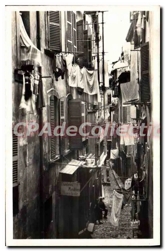 Rue du Vieux Port — Marselha — Éditions d'Yslon - Frente