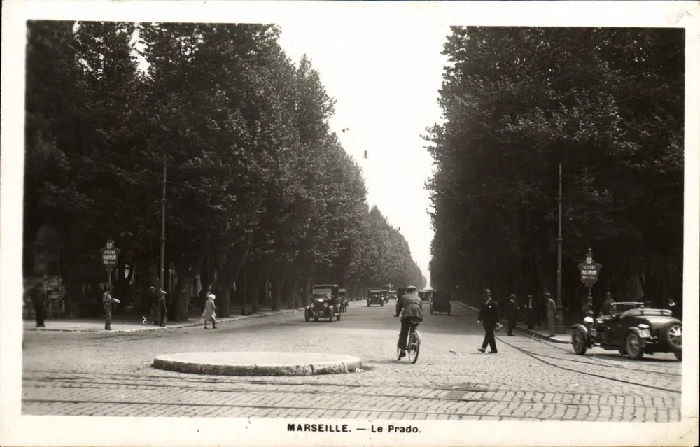 Marseille — Le Prado — V. Paillard Yayımcılık, no 3 - Ön yüz