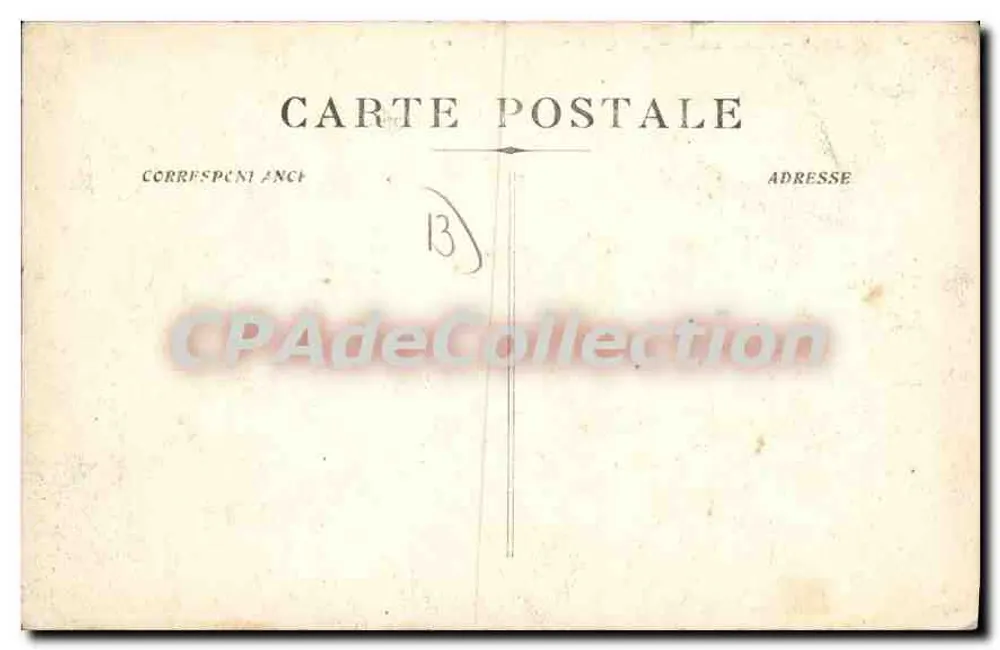 Marseille — O Cais do Rive Neuve — editor não identificado, n° de série 2208 - Verso