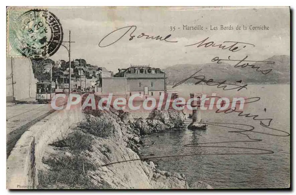 Marseille - Os Lados da Corniche — Fototipia M. M. M. — n°35 - Frente