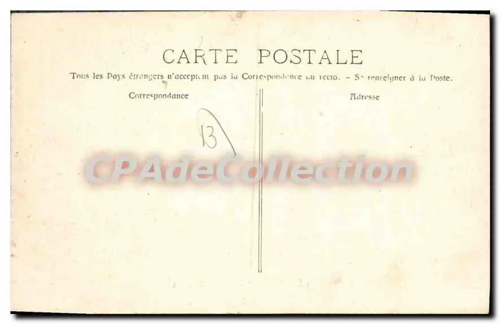 Marseille - Rue Noailles — Phototype B. Lecour, n°68 - Rewers